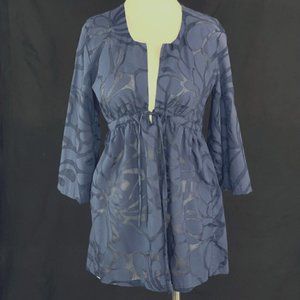 J. Crew Navy Cover Up